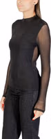 Black Recycled Polyester Blouse 4