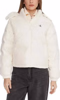 Cream Polyamide Coat 1