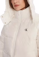 Cream Polyamide Coat 4
