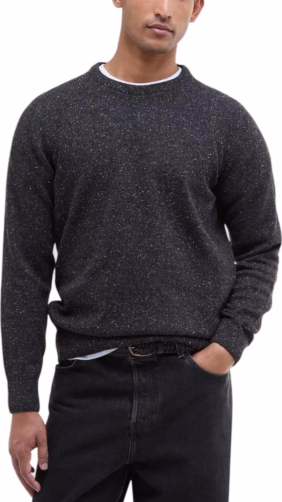 Black Wool Sweatshirt