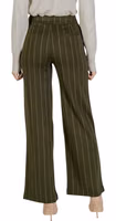 Bicolor Viscose Casual Pants 4