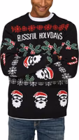 Black Marabou Sweatshirt 3