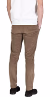 Brown Cotton Casual Pants 4