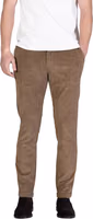 Brown Cotton Casual Pants 5