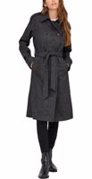 Gray Recycled Polyester Coat 1