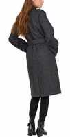Gray Recycled Polyester Coat 2