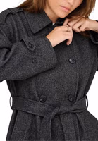 Gray Recycled Polyester Coat 3