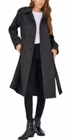 Gray Recycled Polyester Coat 4