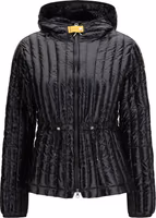 Black Nylon Full-Length Jacket 1