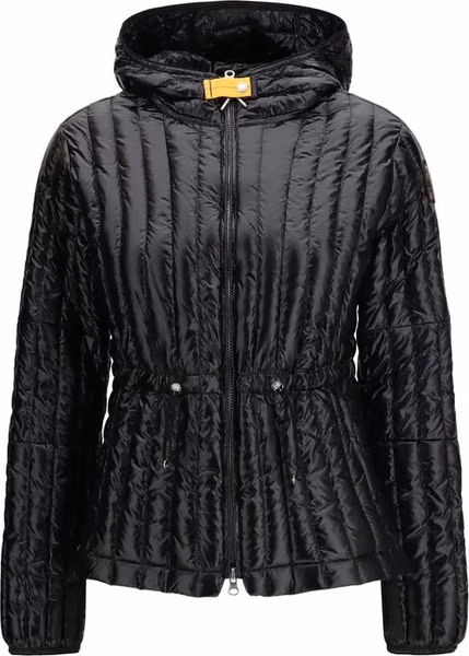 Black Nylon Full-Length Jacket
