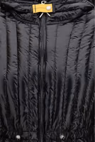 Black Nylon Full-Length Jacket 3