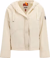 Beige Polyamide Shell Jacket 1