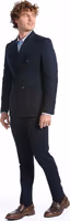 Blue Wool Two-Piece Suit 2