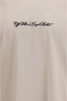 Beige Cotton T-Shirt 3