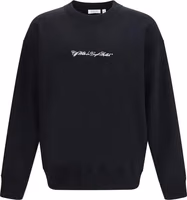 Black Cotton Sweatshirt 1