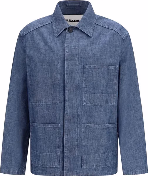 Blue Cotton Denim Jacket