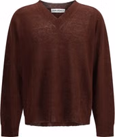 Bordeaux Linen Sweatshirt 1