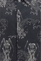 Gray Cotton Pattern Shirt 3