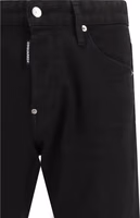 Black Cotton Slim Fit Jeans 3