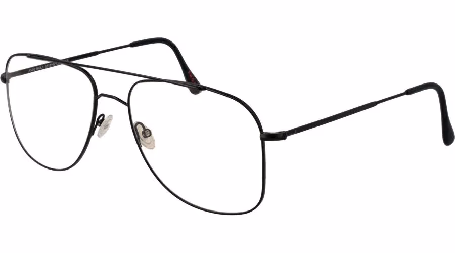 Black Metal Glasses (Frames)