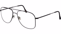Black Metal Glasses (Frames) 1
