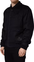 Black Cashmere Knitted Button Down Jacket 2