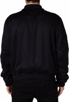 Black Cashmere Knitted Button Down Jacket 3