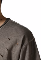 Gray DG Logo Print Cotton Round Neck T-shirt 5