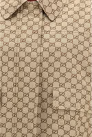 Beige Cotton Bomber 3
