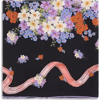 Multicolor Silk Scarf 1