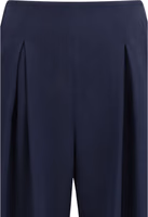 Blue Silk Casual Pants 3