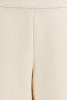 Beige Cotton Casual Pants 3