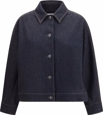 Blue Cotton Denim Jacket
