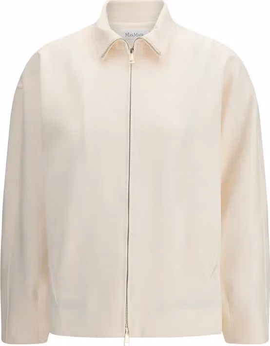 Beige Polyamide Shell Jacket