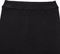 Black Viscose High Waisted Hot Pants Shorts 4