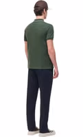 Green Cotton Polo Shirt 2