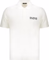 White Cotton Polo Shirt 1