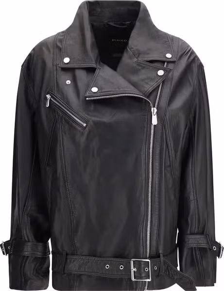 Black Lambskin Leather Jacket