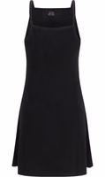 Black Viscose Casual Dress 2