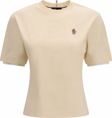 Beige Cotton T-Shirt