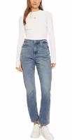Blue Cotton Skinny Jeans 3