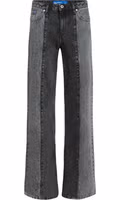 Black Cotton Relaxed Fit Jeans 5