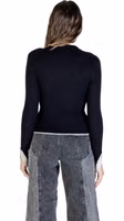 Black Viscose Sweatshirt 2