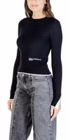 Black Viscose Sweatshirt 4