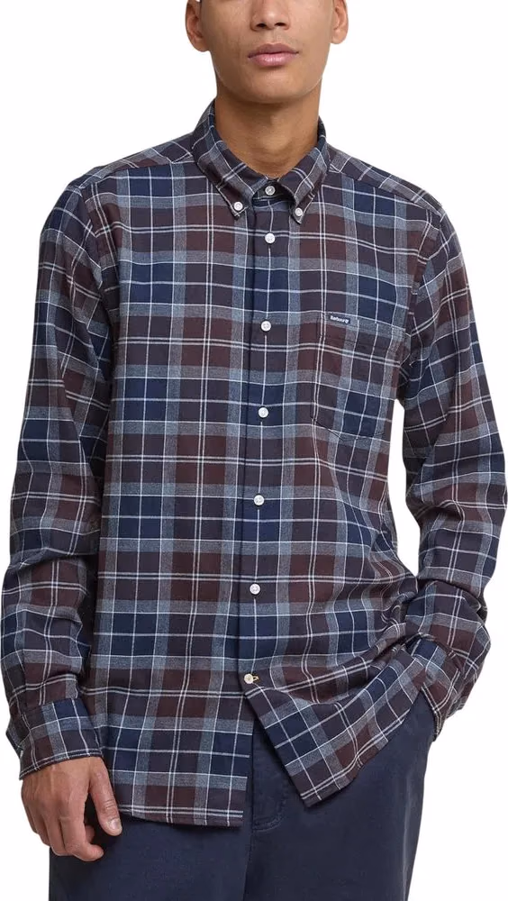 Bicolor Cotton Pattern Shirt