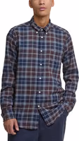 Bicolor Cotton Pattern Shirt 1