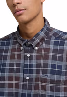 Bicolor Cotton Pattern Shirt 4