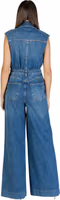 Blue Cotton Jumpsuit 2