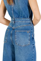 Blue Cotton Jumpsuit 5