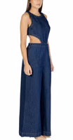 Blue Cotton Jumpsuit 4